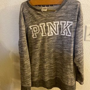 Pink Victoria secret sweatshirt
